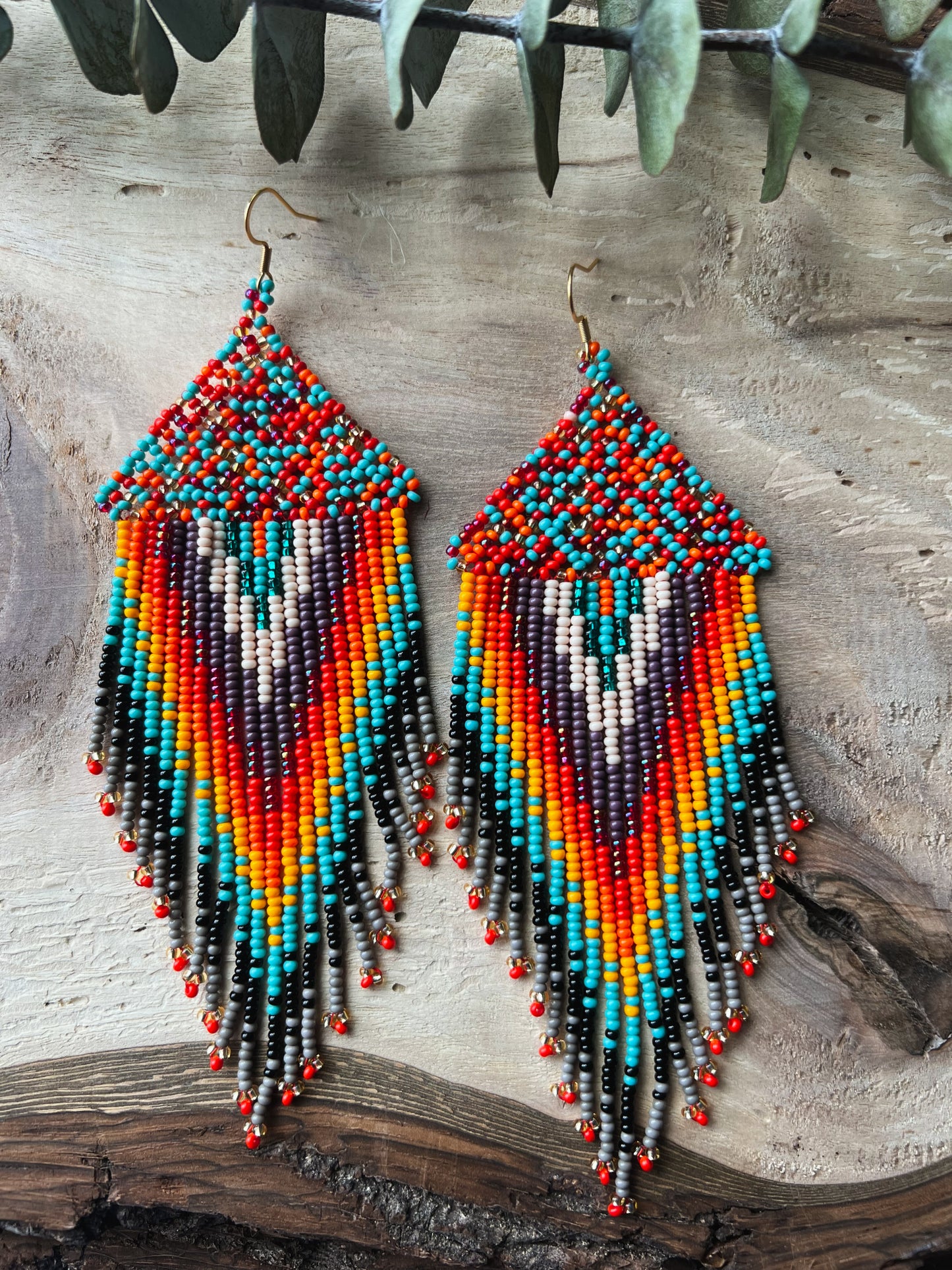 Chapu Sunsets ✻ Inga Beaded Earrings
