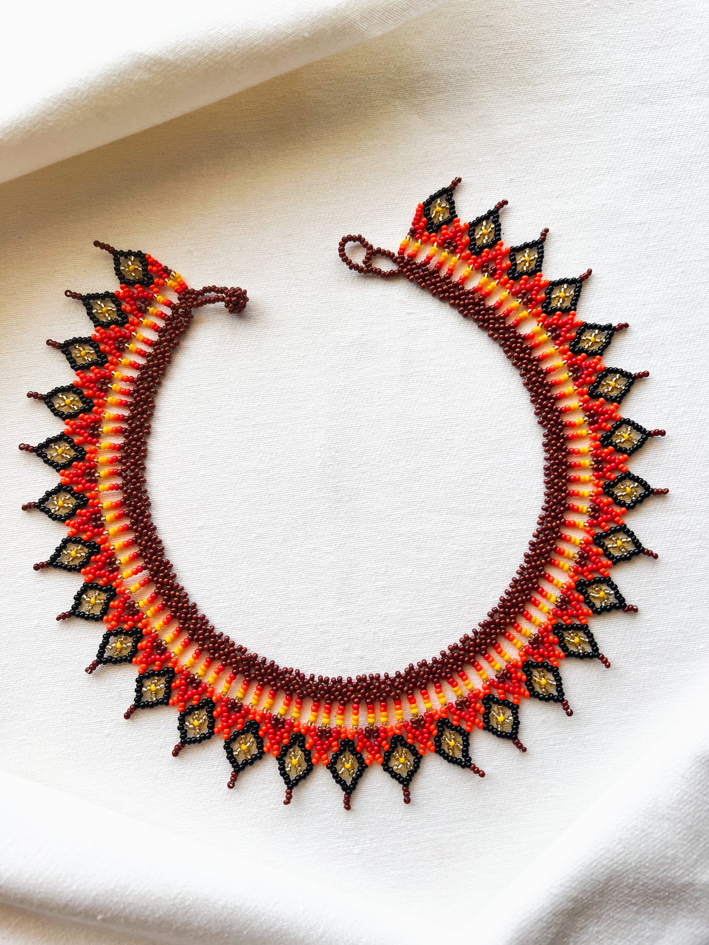 Drua ✻ Tetica Style Embera Beaded Necklace