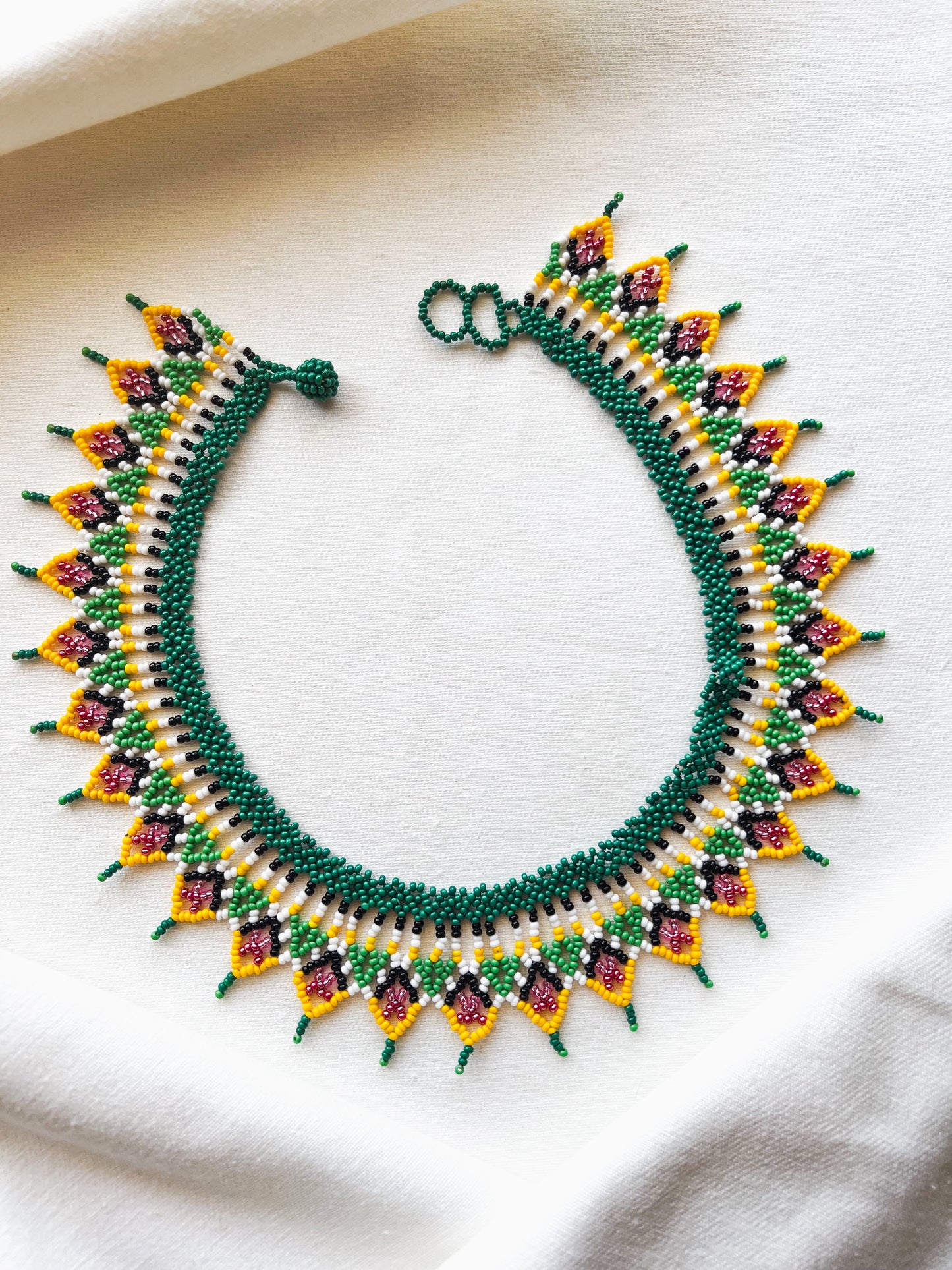 Drua ✻ Tetica Style Embera Beaded Necklace