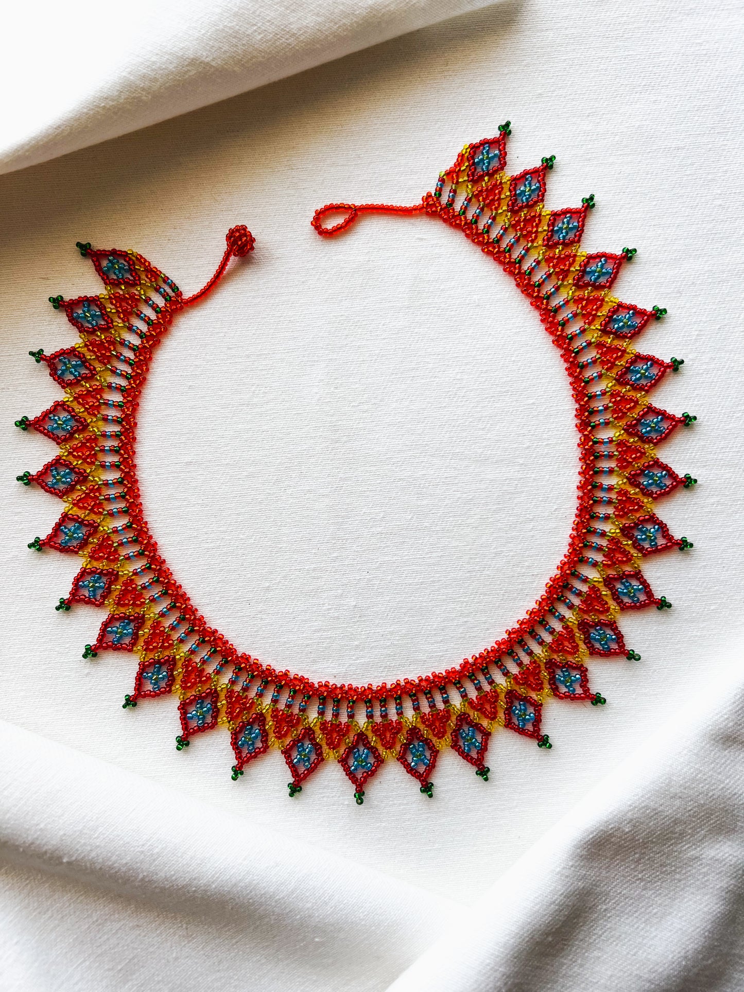 Drua ✻ Tetica Style Embera Beaded Necklace