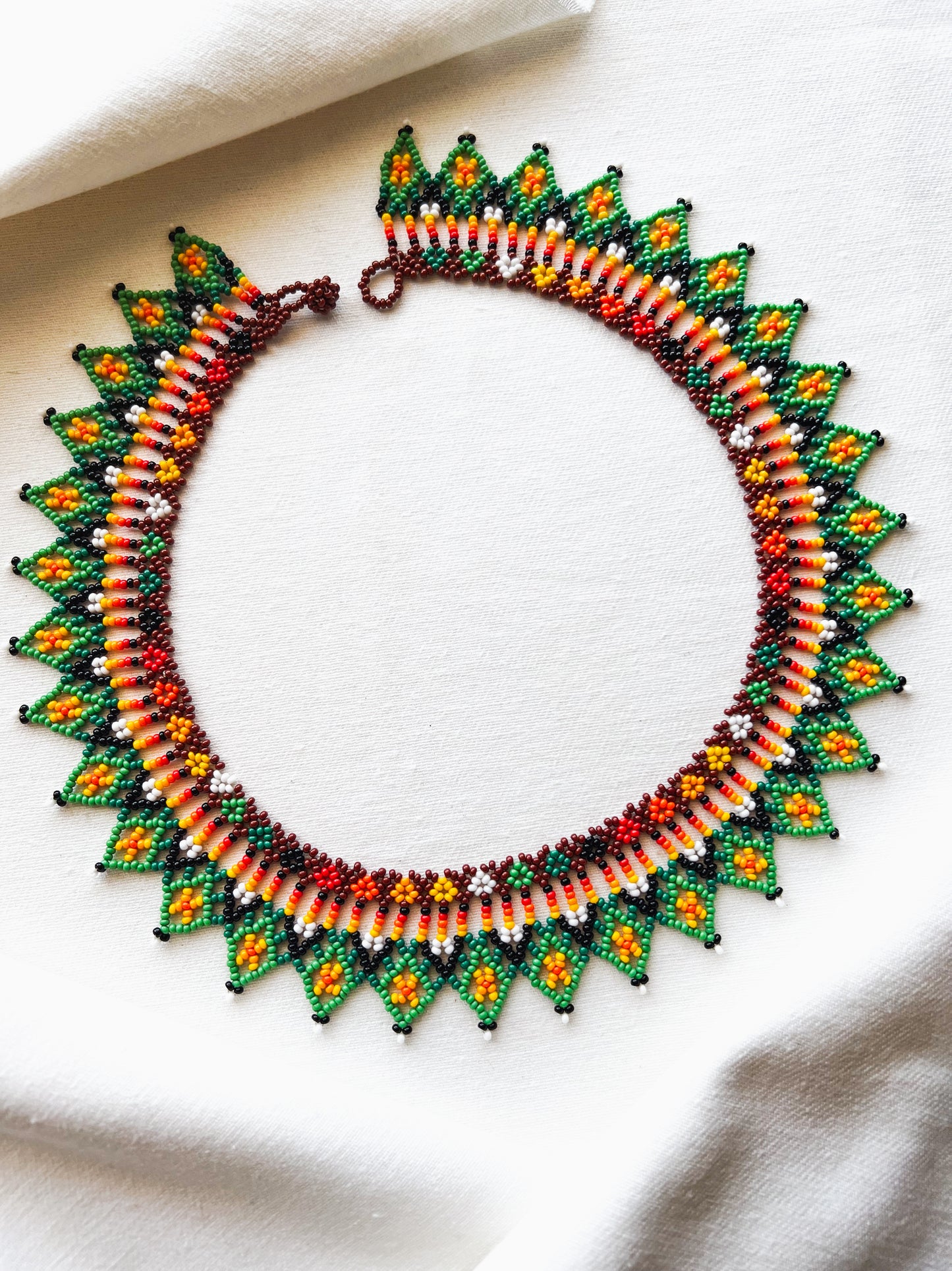 Drua ✻ Tetica Style Embera Beaded Necklace