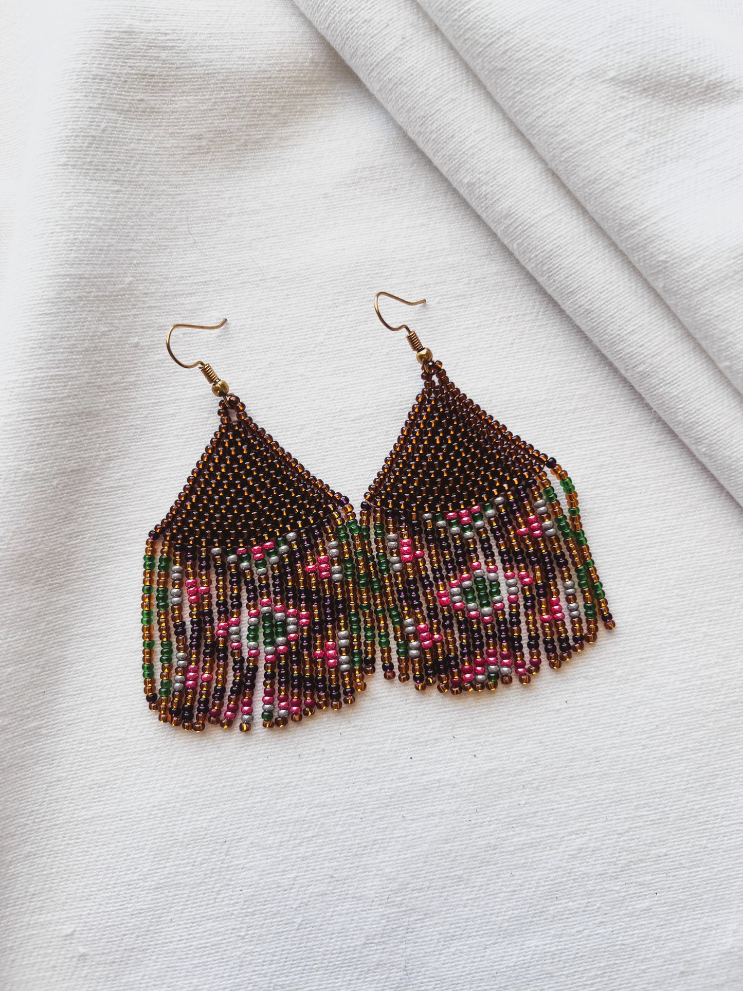 Nina ✻ Inga Beaded Earrings
