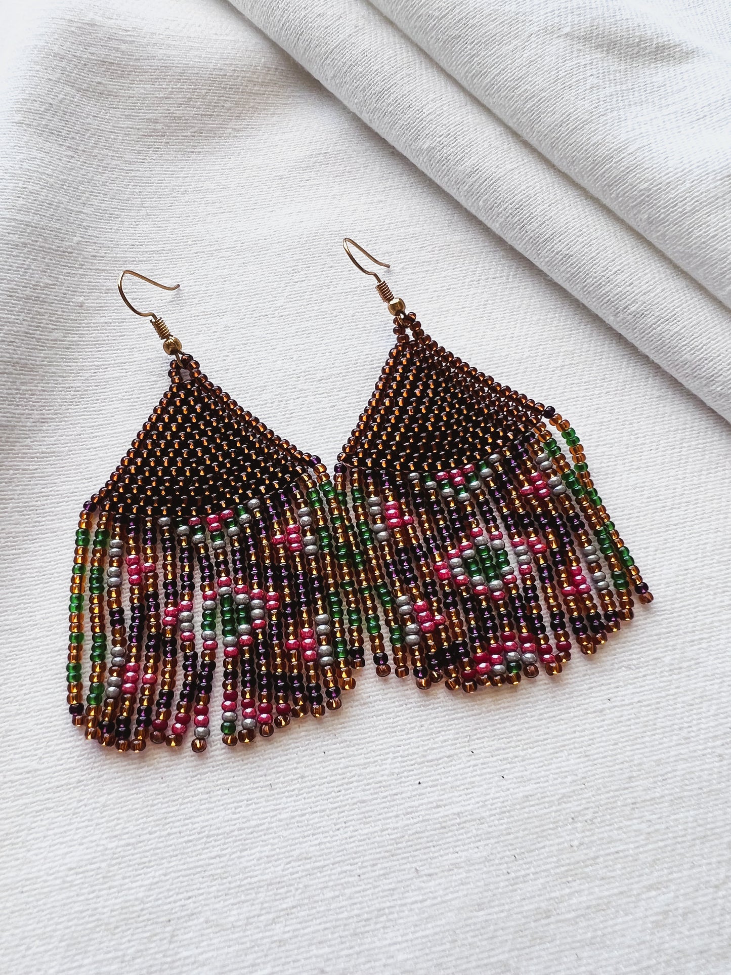 Nina ✻ Inga Beaded Earrings