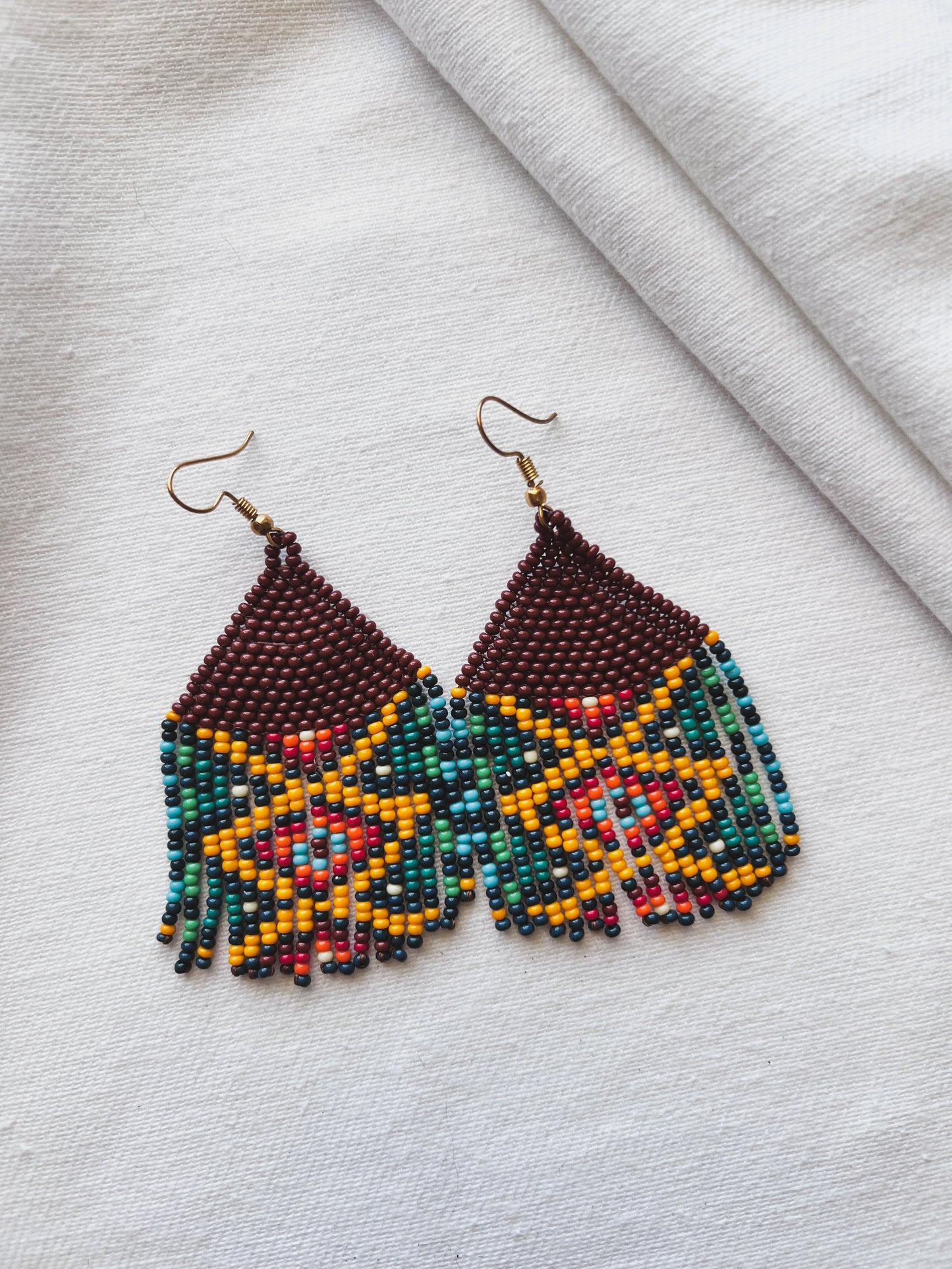 Nina ✻ Inga Beaded Earrings