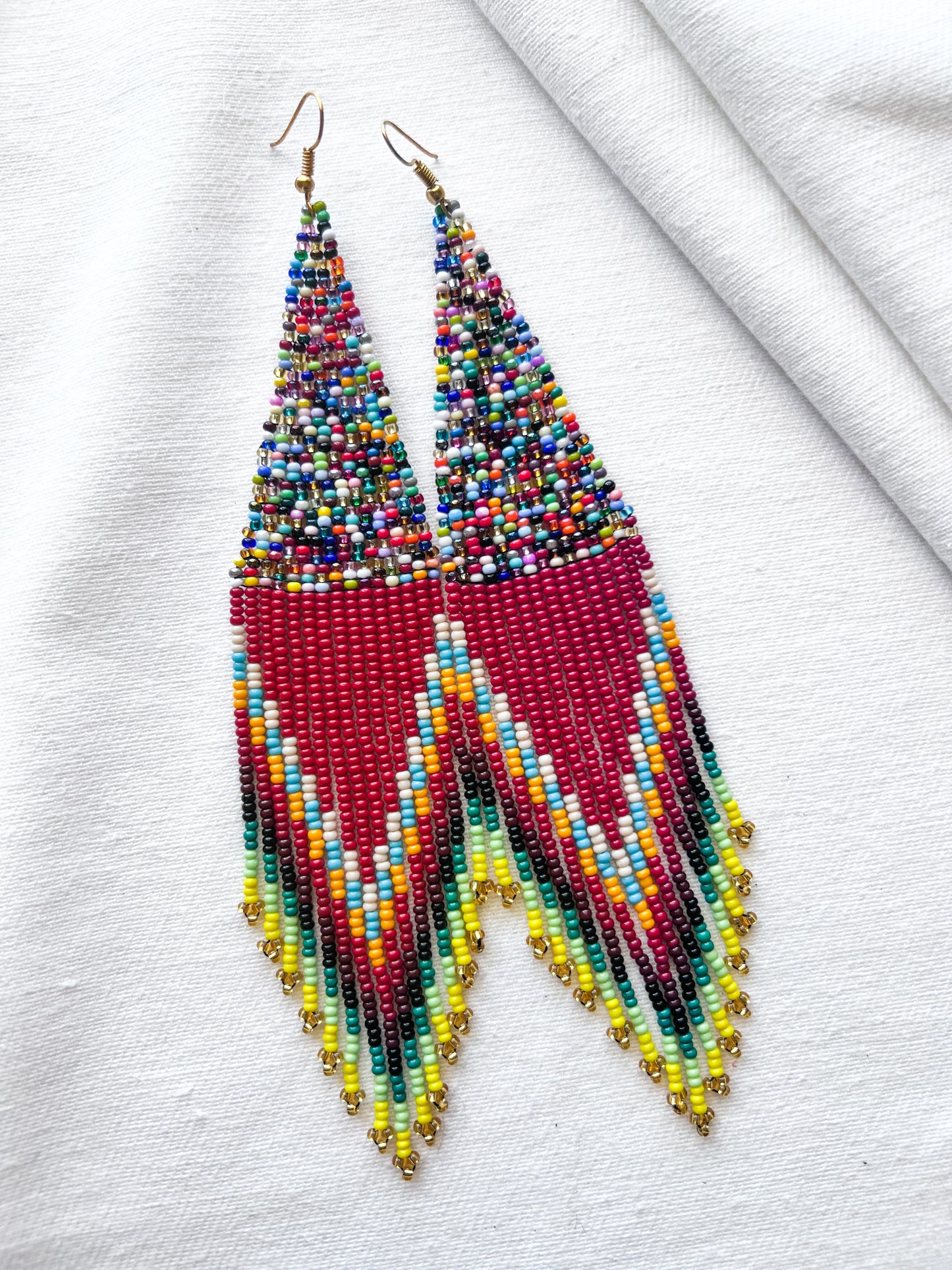 Kui ✻ Inga Beaded Earrings