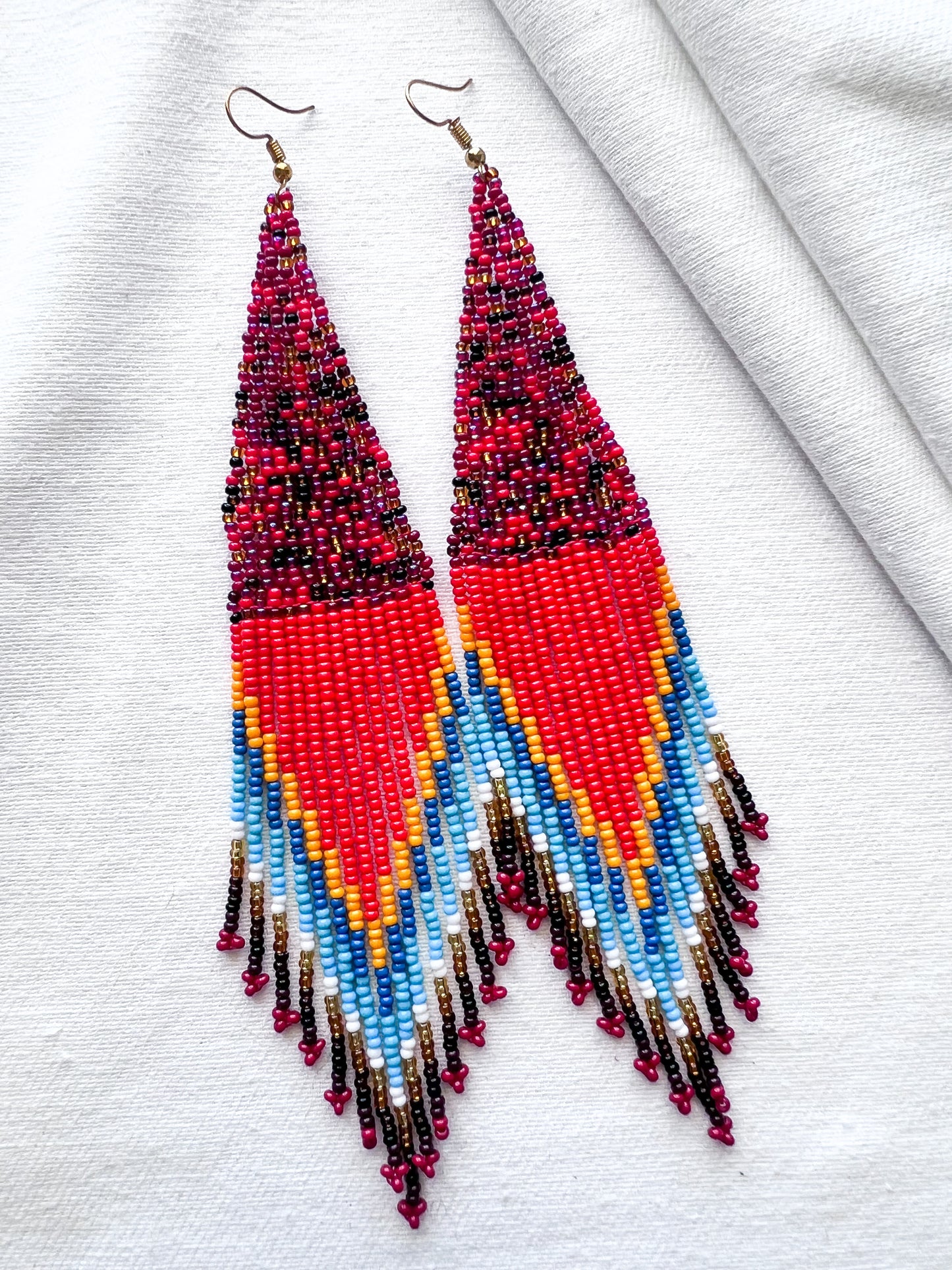 Kui ✻ Inga Beaded Earrings
