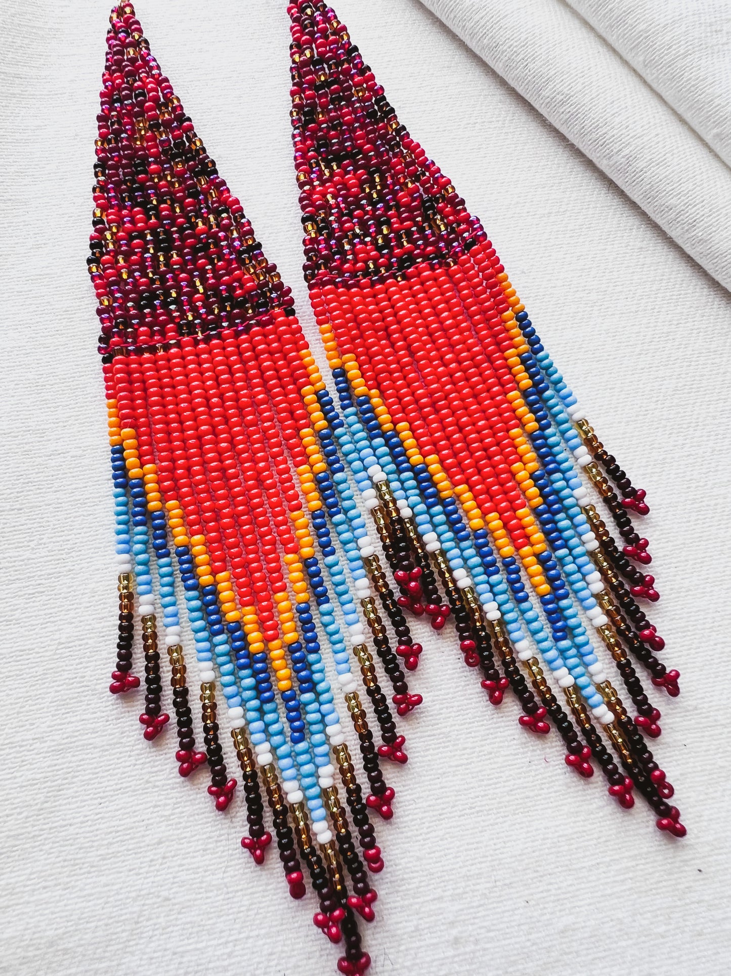 Kui ✻ Inga Beaded Earrings