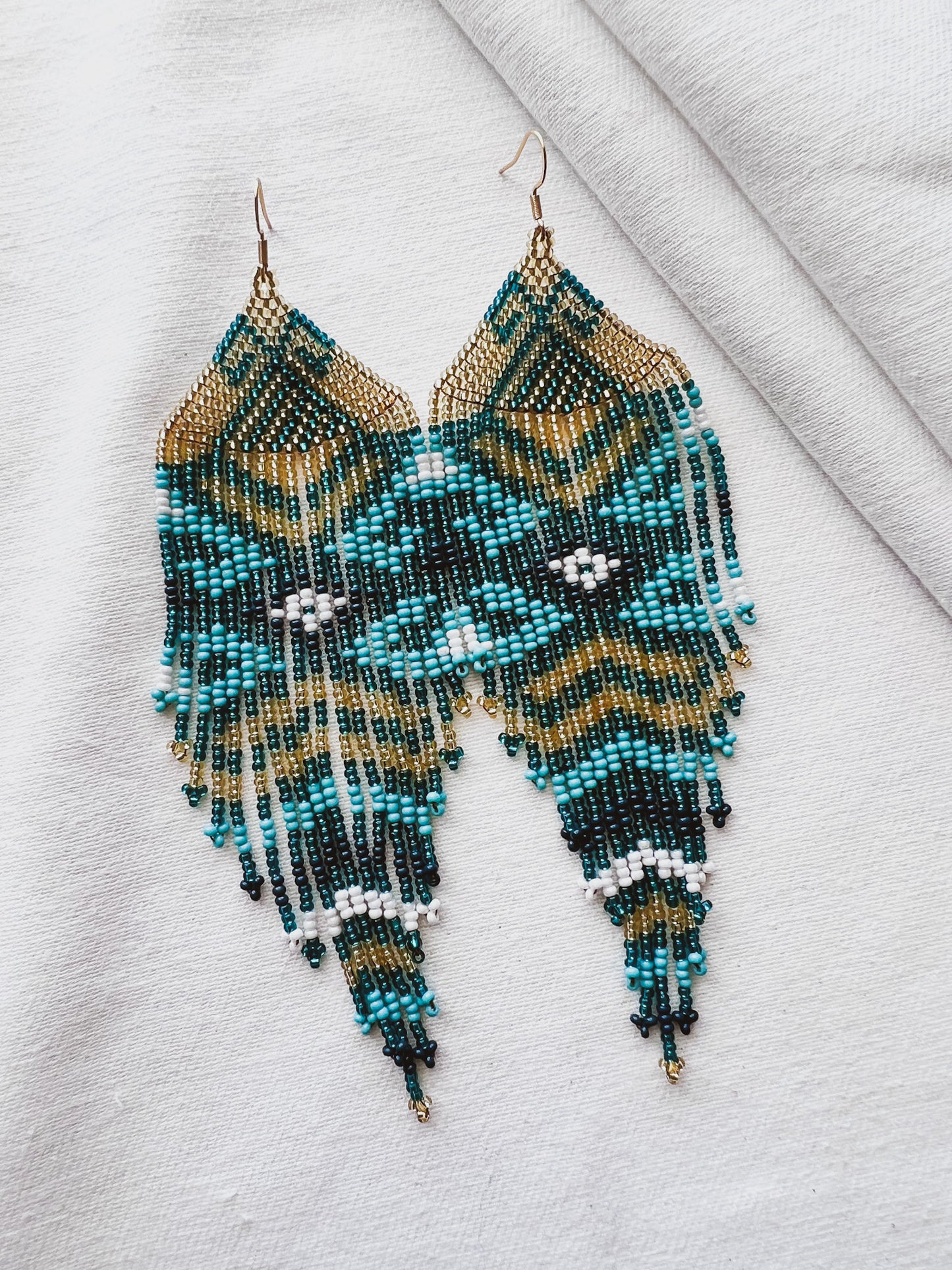 Simbaska ✻ Inga Beaded Earrings