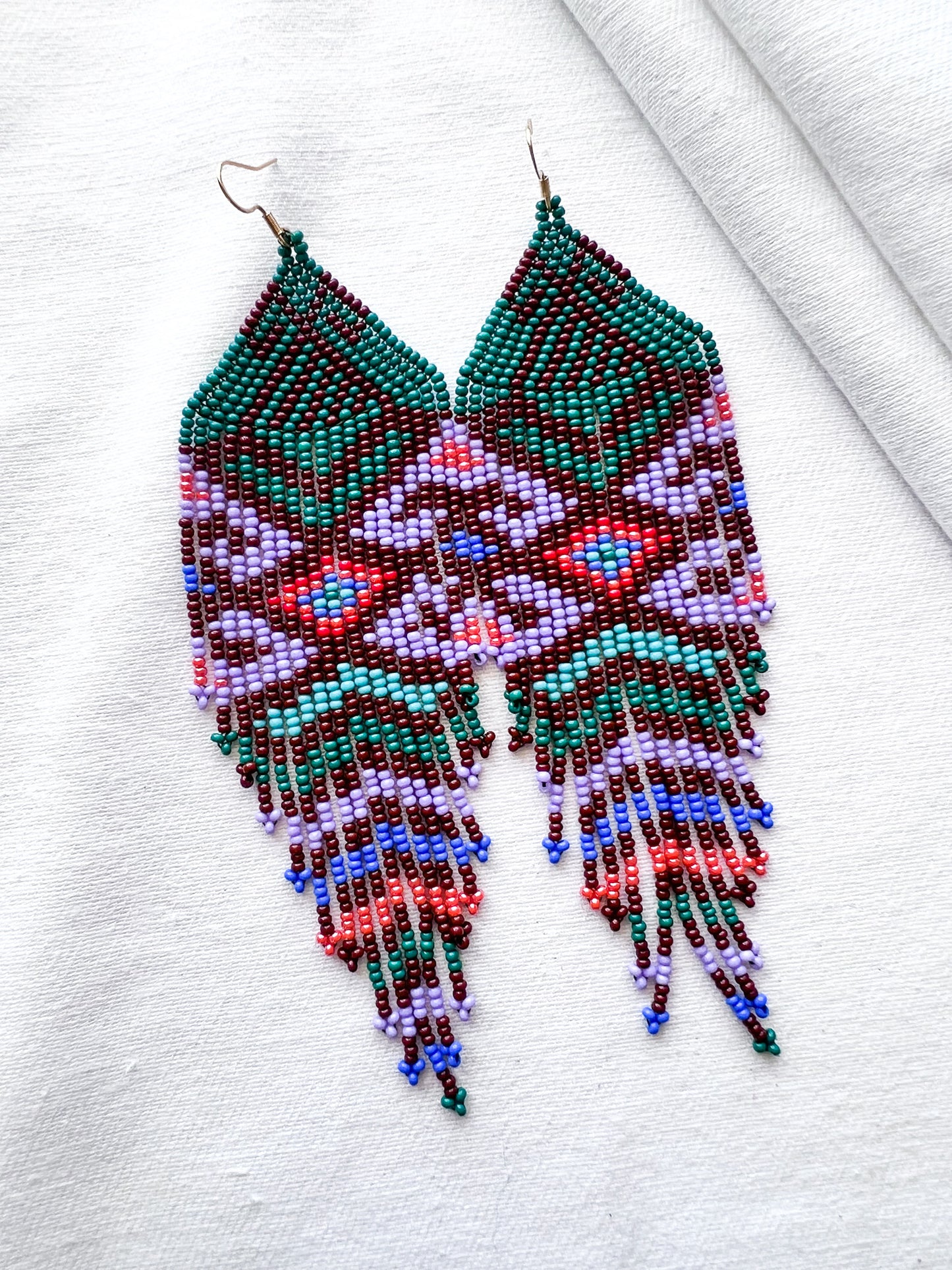 Simbaska ✻ Inga Beaded Earrings