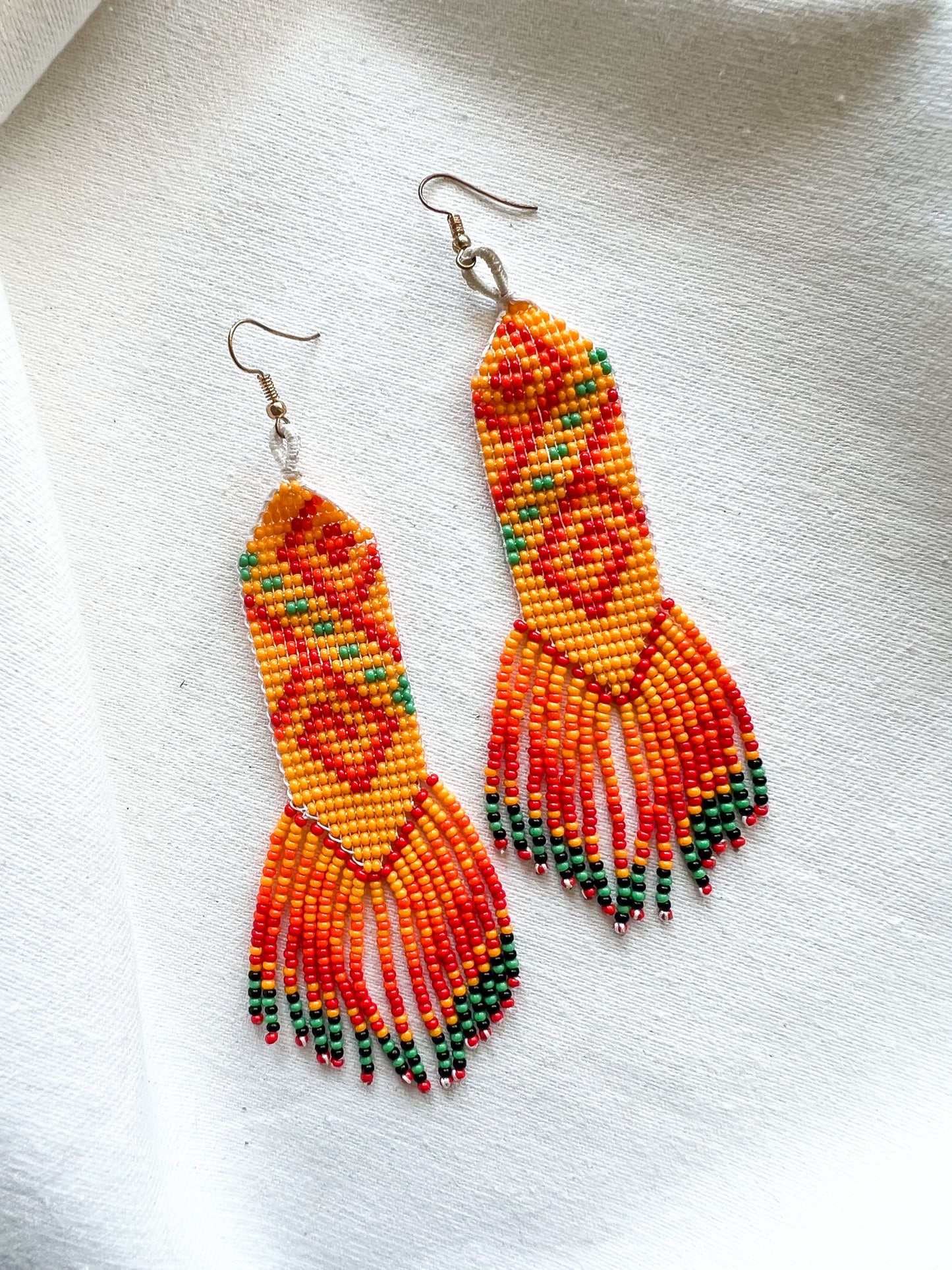 Suna ✻ Embera Beaded Earrings