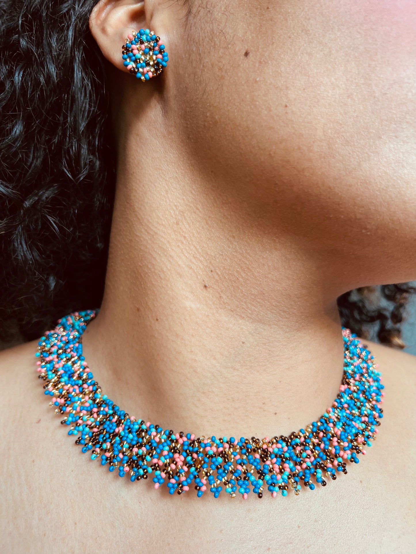 Sia Set ✻ Inga Beaded Necklace