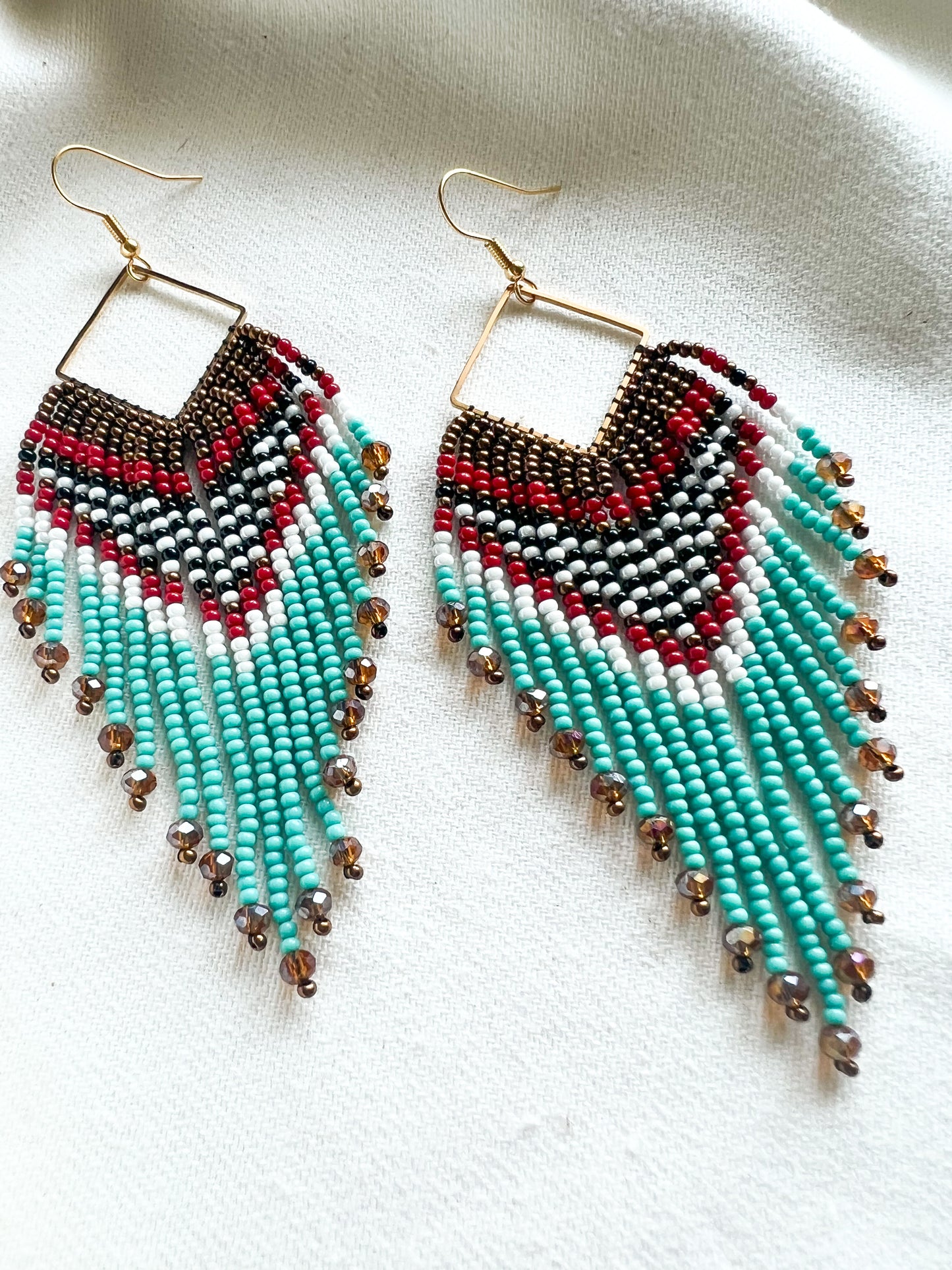 Pishi ✻ Misak Beaded Earrings