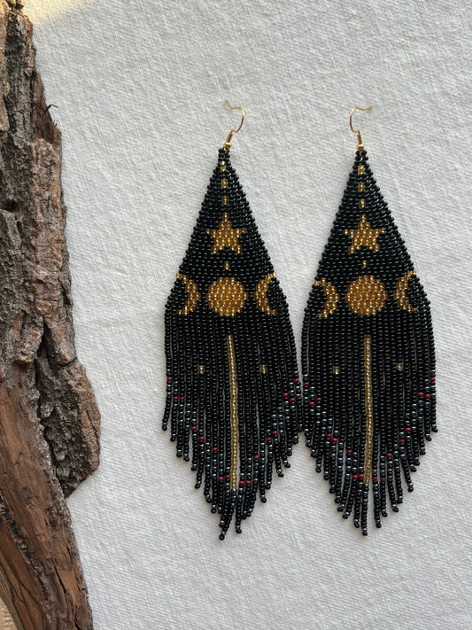 Solar ✻ Misak Beaded Earrings