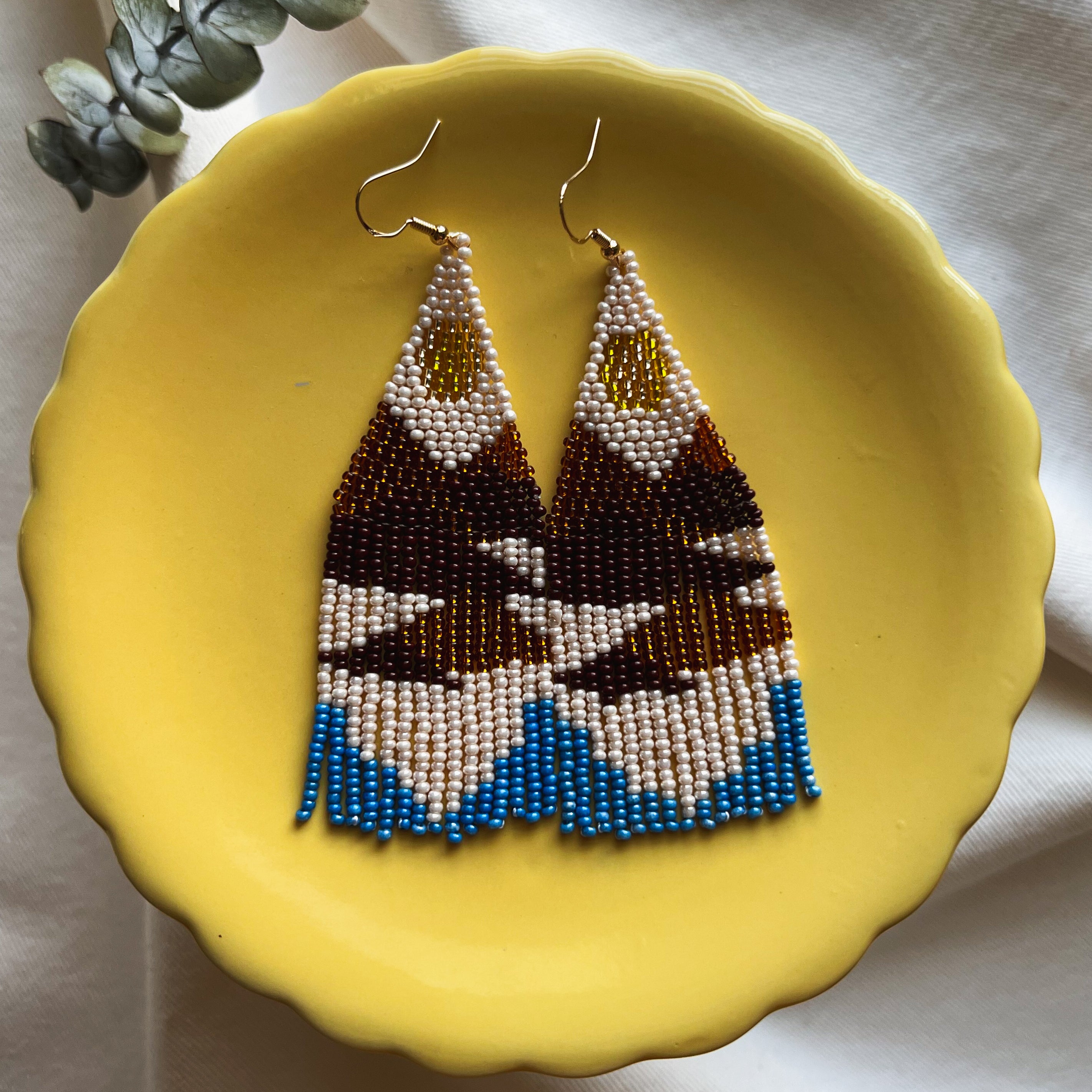 Tierra Mia ✻ Misak Beaded Earrings