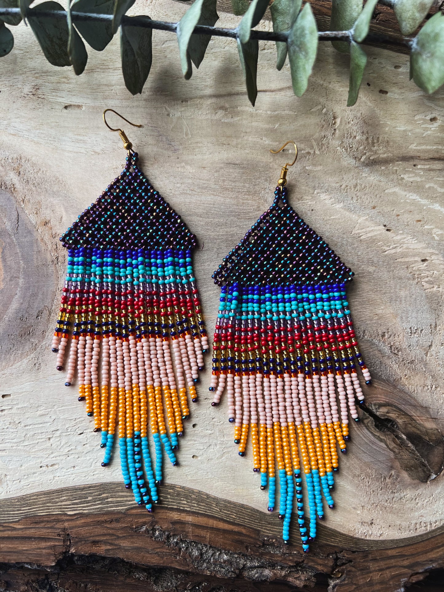 Chapu Sunsets ✻ Inga Beaded Earrings