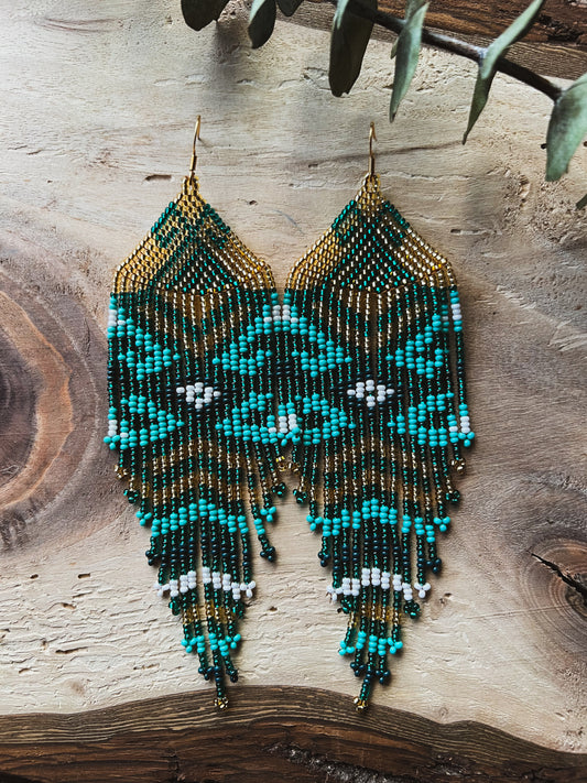 Warmi ✻ Inga Beaded Earrings