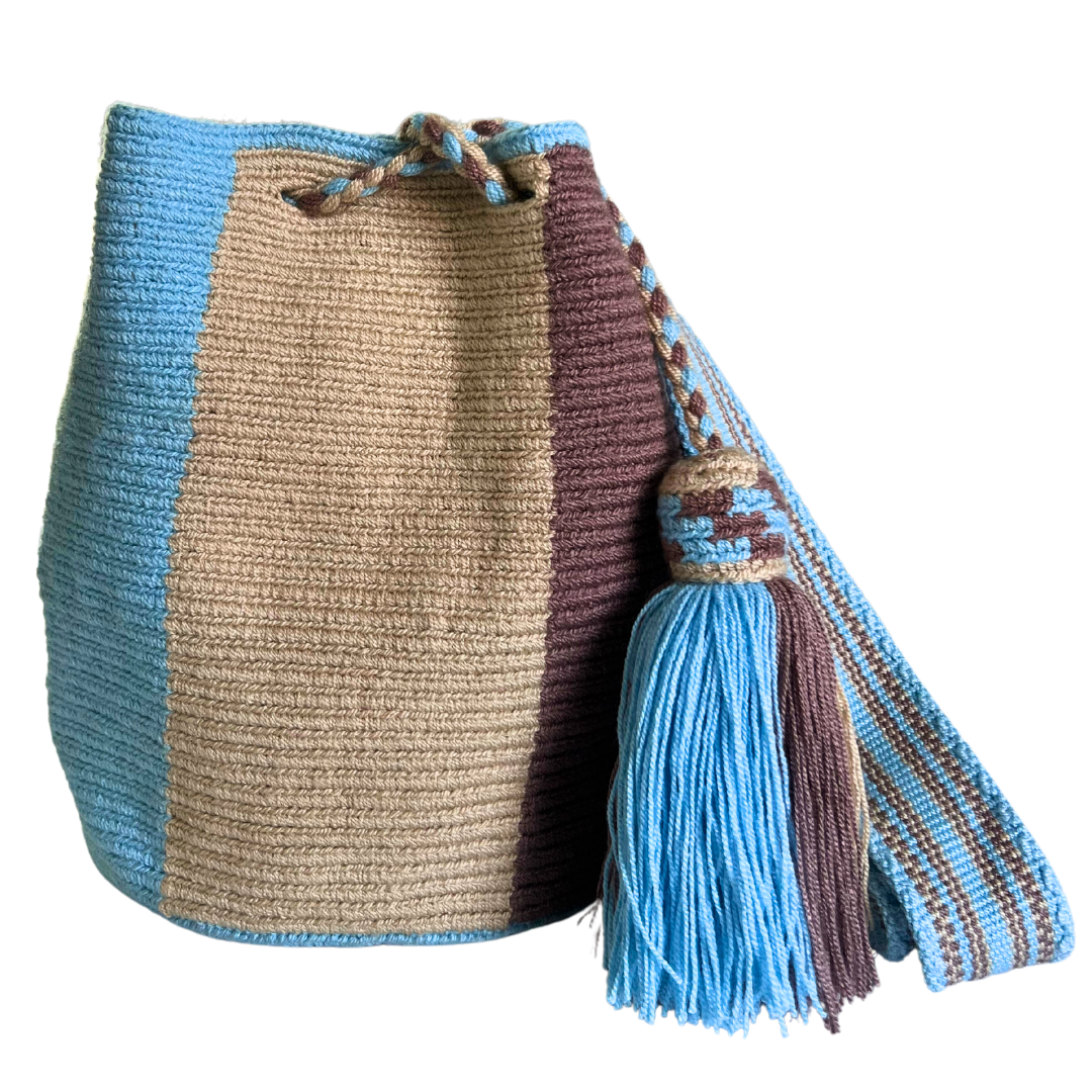 Azulita ✻ Medium Wayuu Mochila