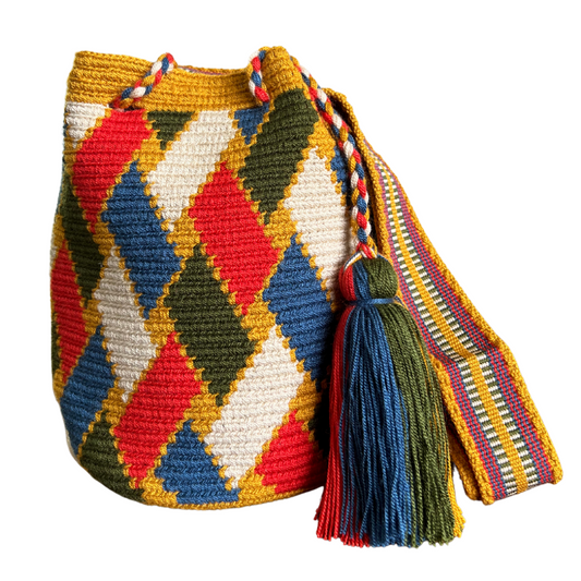 Colorada ✻ Medium Wayuu Mochila