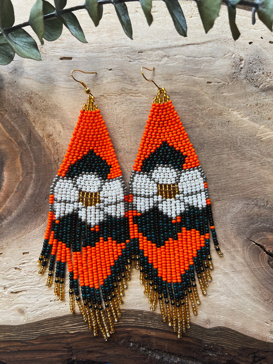 Dogwood ✻ Misak Beaded Earrings
