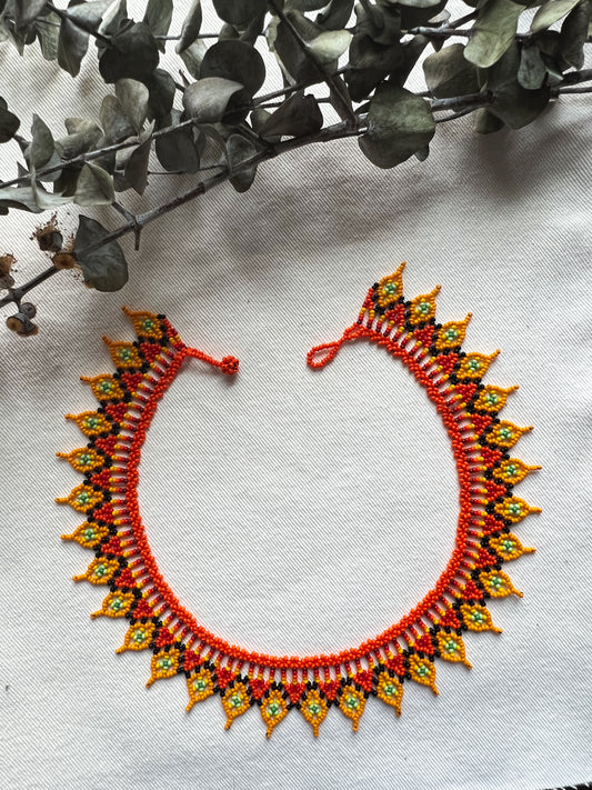 Tetica Okama ✻  Embera Beaded Necklace