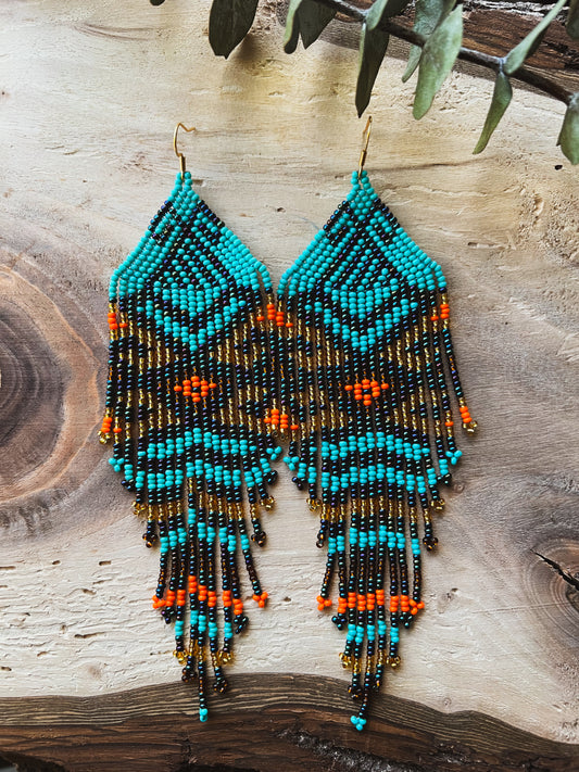 Warmi ✻ Inga Beaded Earrings