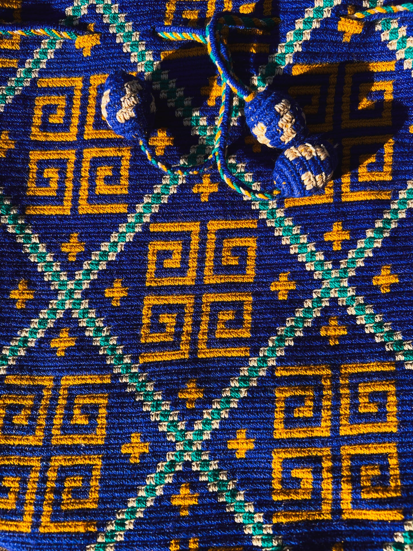 1 THREAD Oceana  ✻  Large Wayuu Mochila