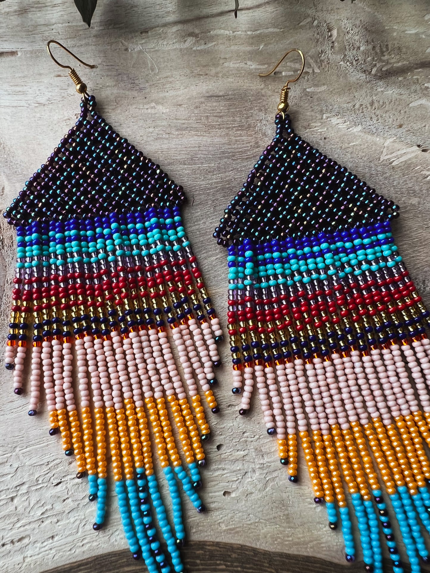 Chapu Sunsets ✻ Inga Beaded Earrings