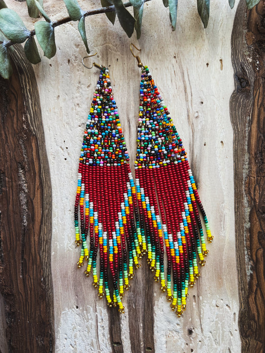 Suni ✻ Inga Beaded Earrings