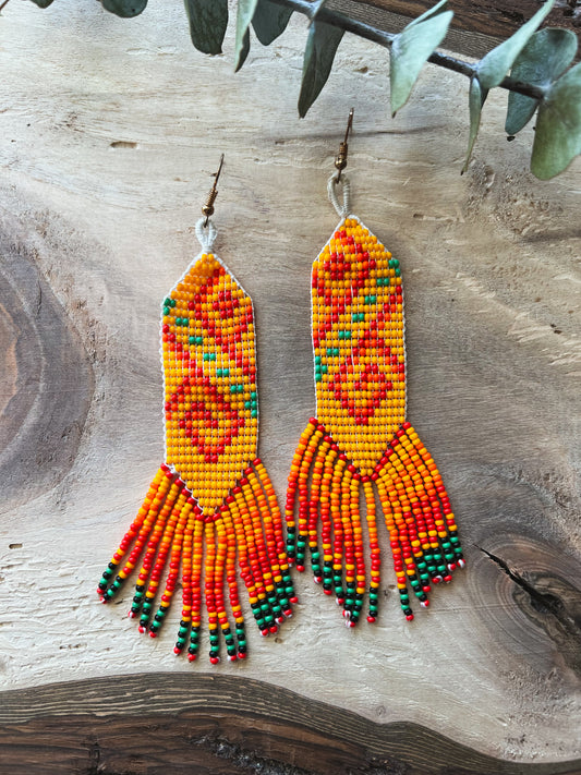 Suna ✻ Embera Beaded Earrings