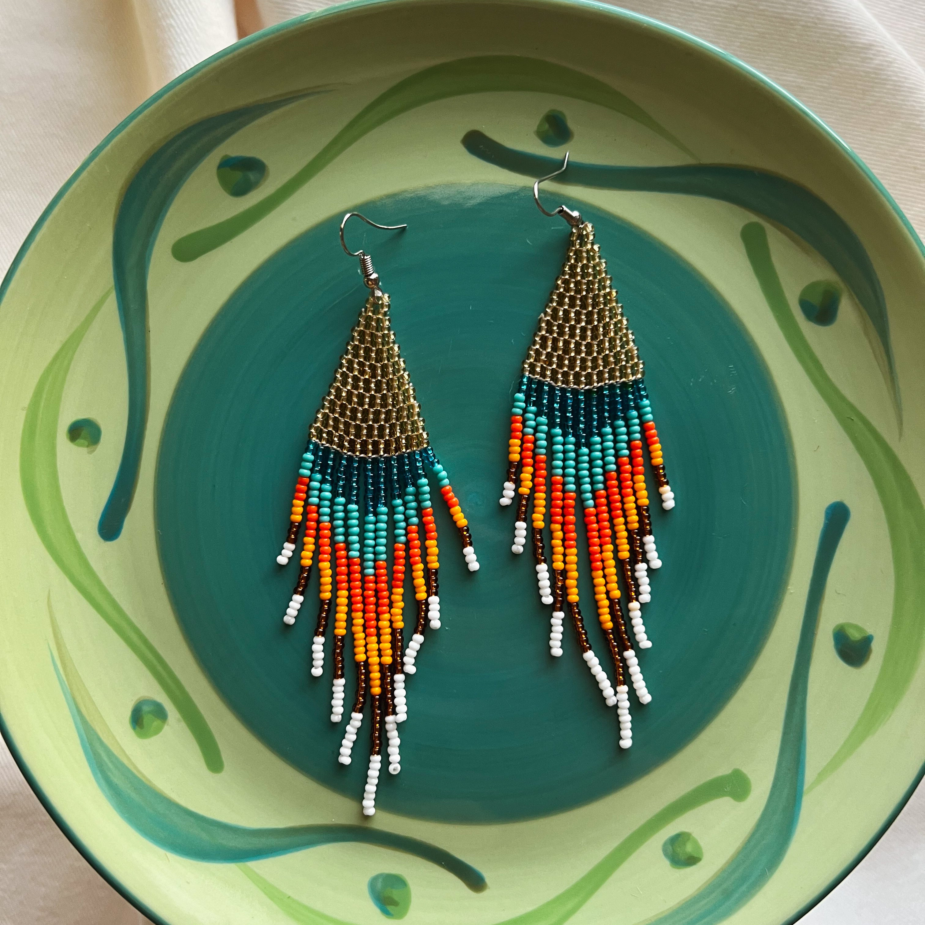 Laguna ✻ Misak Beaded Earrings