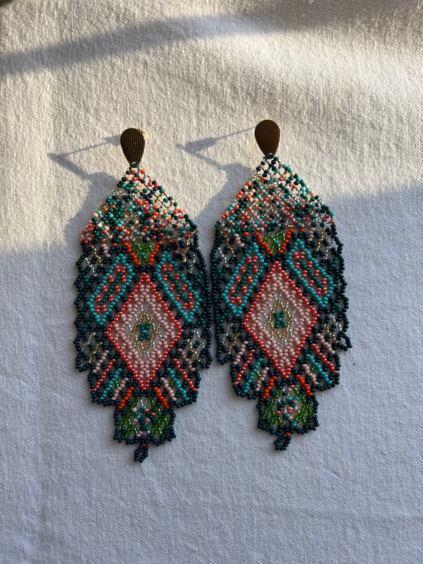 Lace-y ✻ Inga Beaded Earrings