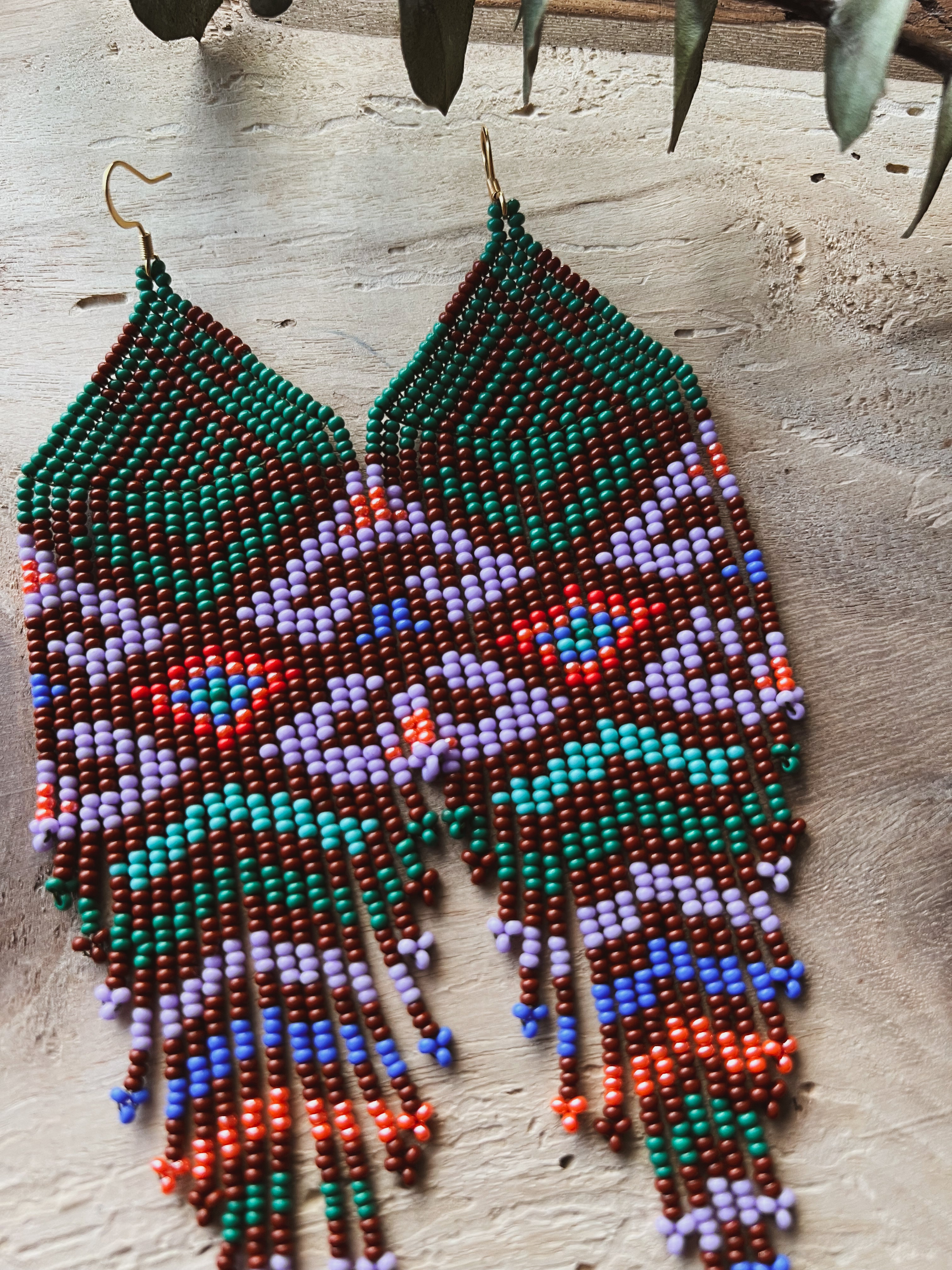 Warmi ✻ Inga Beaded Earrings