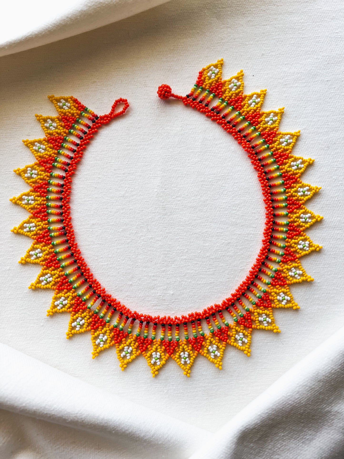Drua ✻ Tetica Style Embera Beaded Necklace