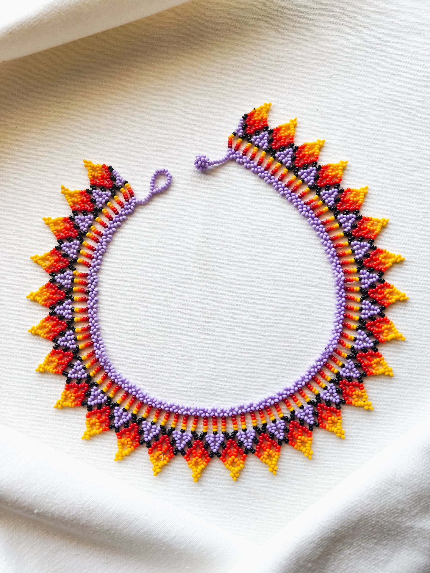 Drua ✻ Tetica Style Embera Beaded Necklace