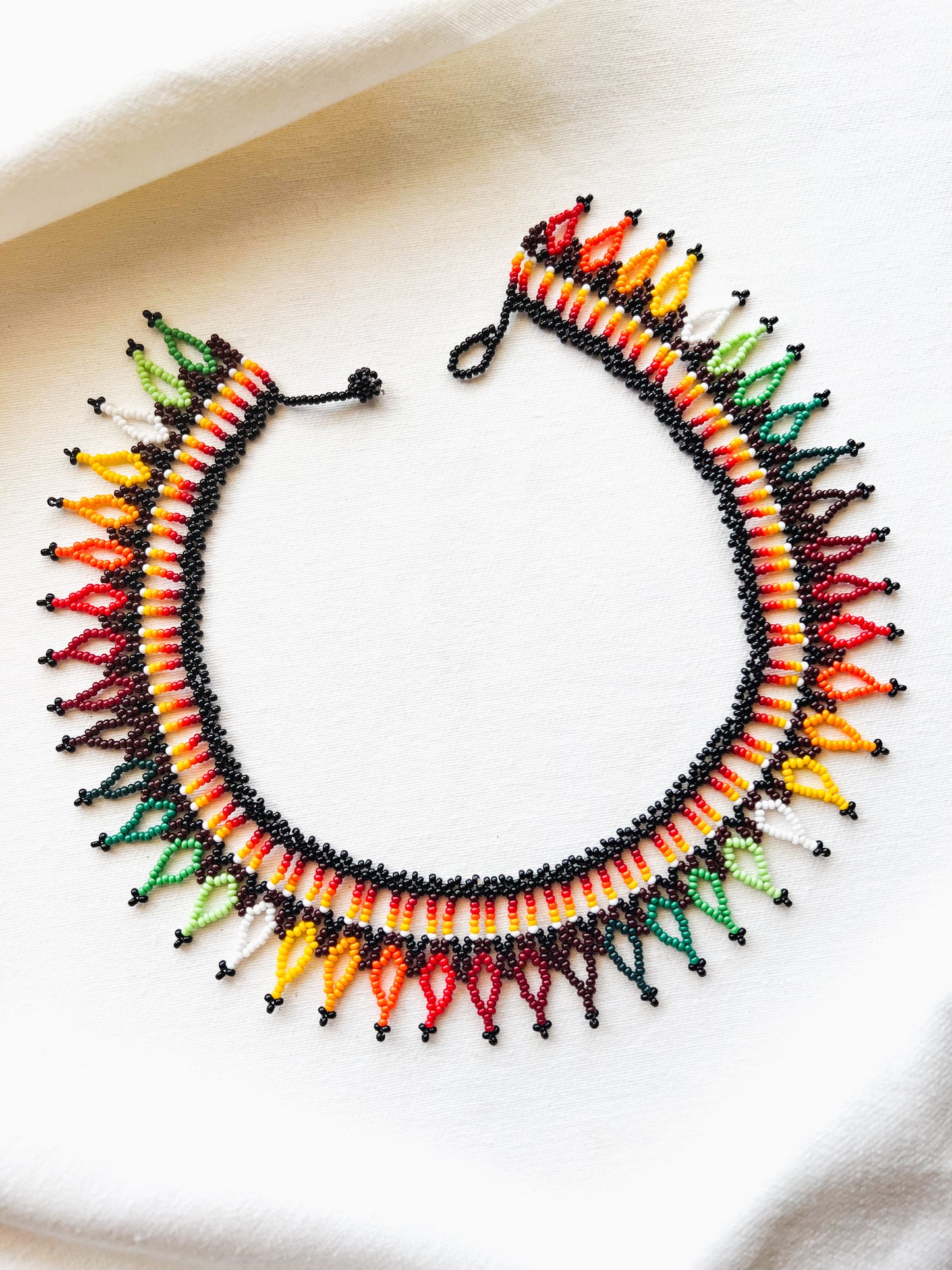 Drua ✻ Tetica Style Embera Beaded Necklace
