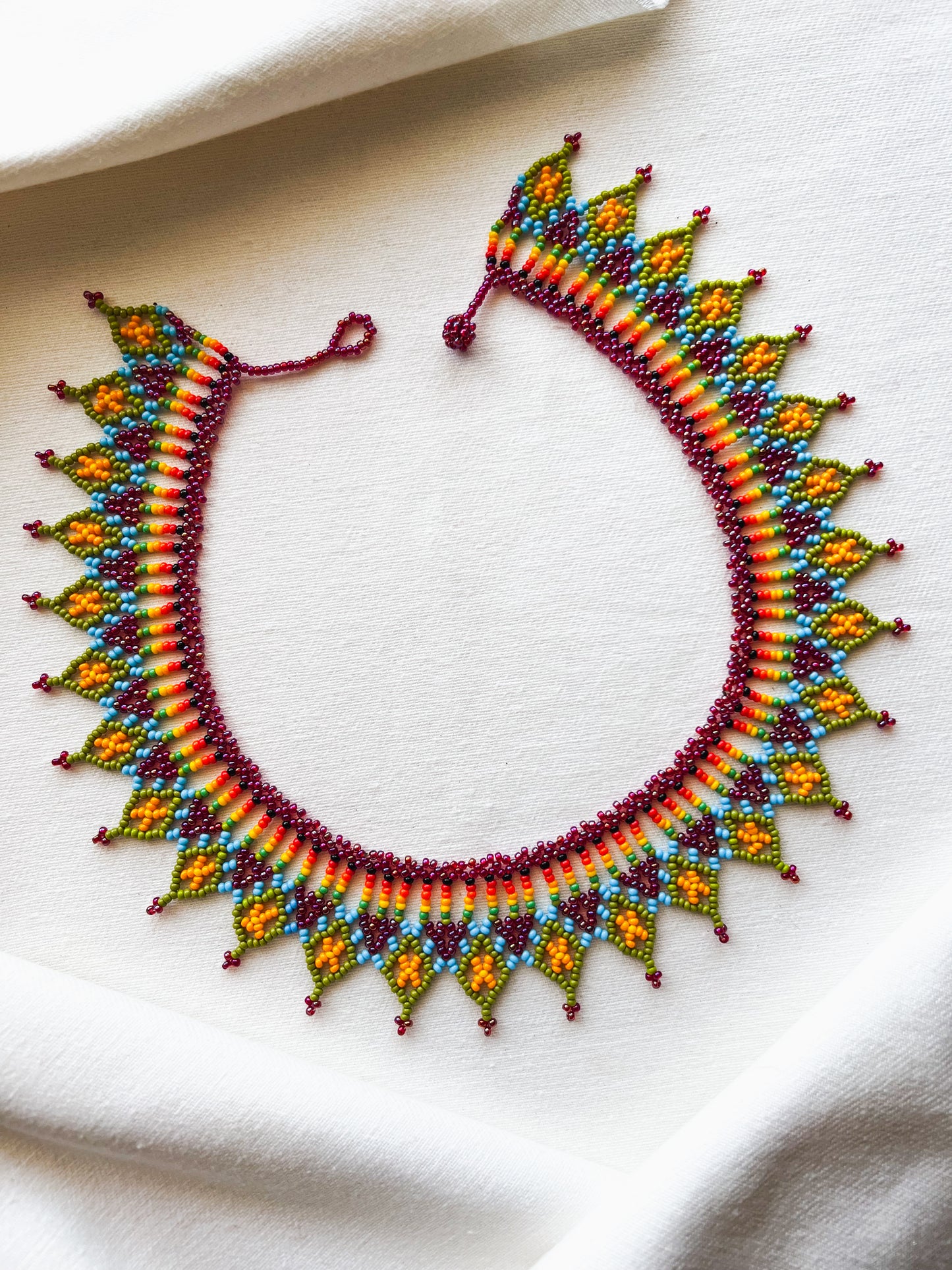 Drua ✻ Tetica Style Embera Beaded Necklace