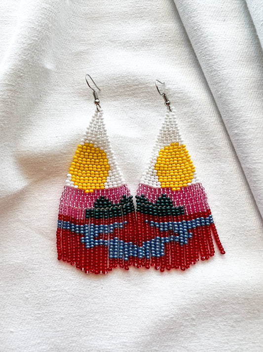 Pishi ✻ Misak Beaded Earrings