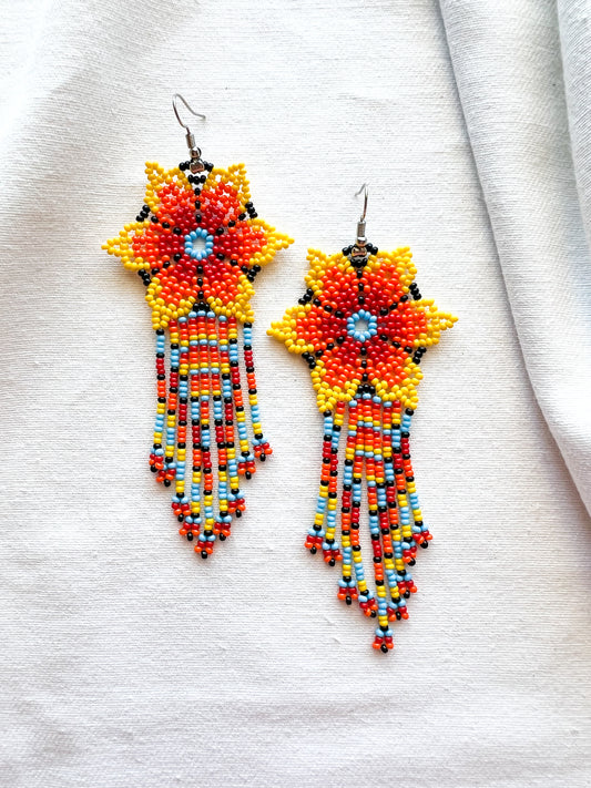 Flores ✻ Misak Beaded Earrings