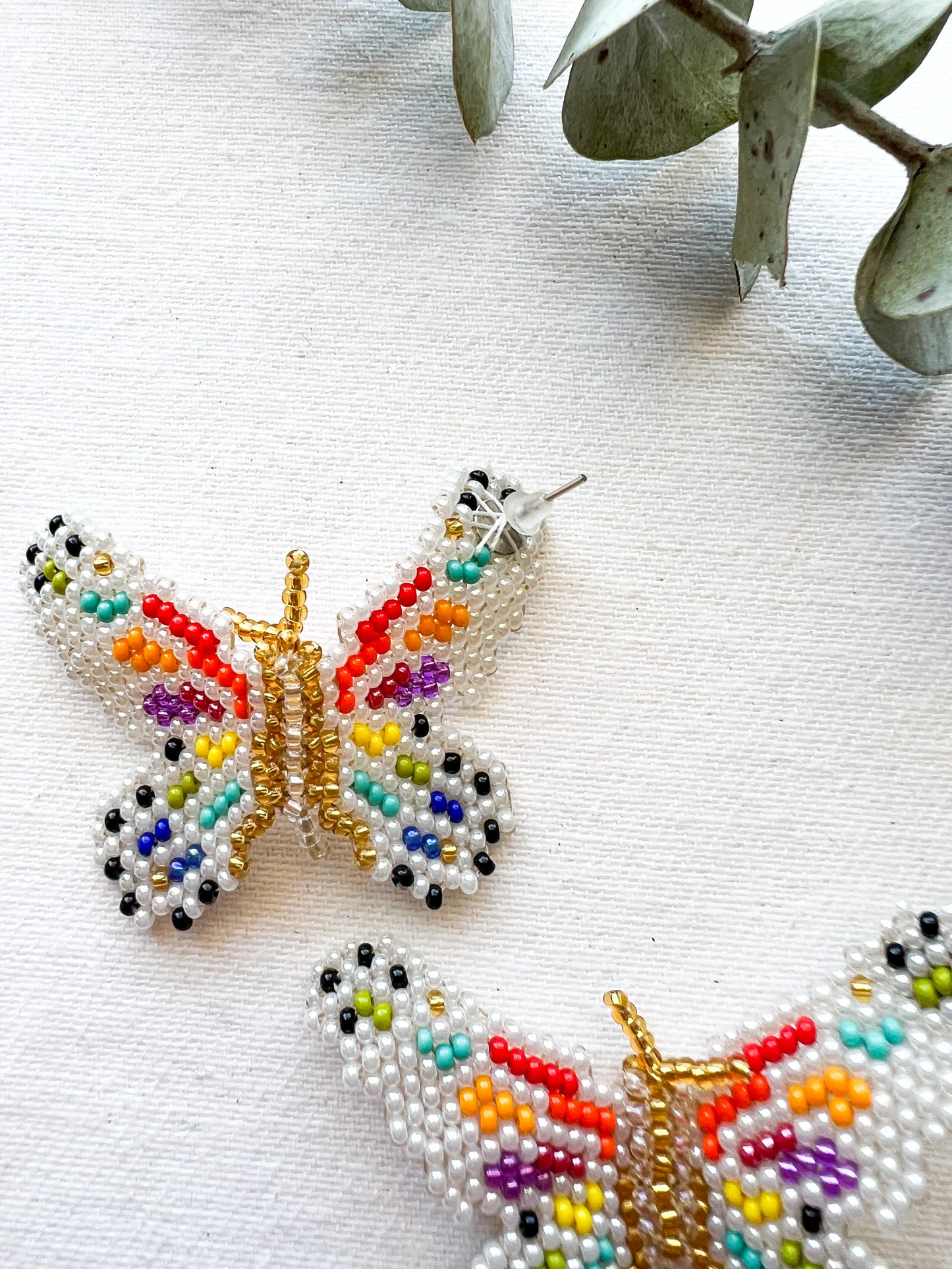 Mariposita ✻ Inga Beaded Earrings