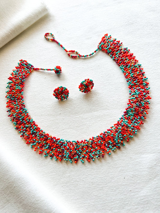 Sia Set ✻ Inga Beaded Necklace