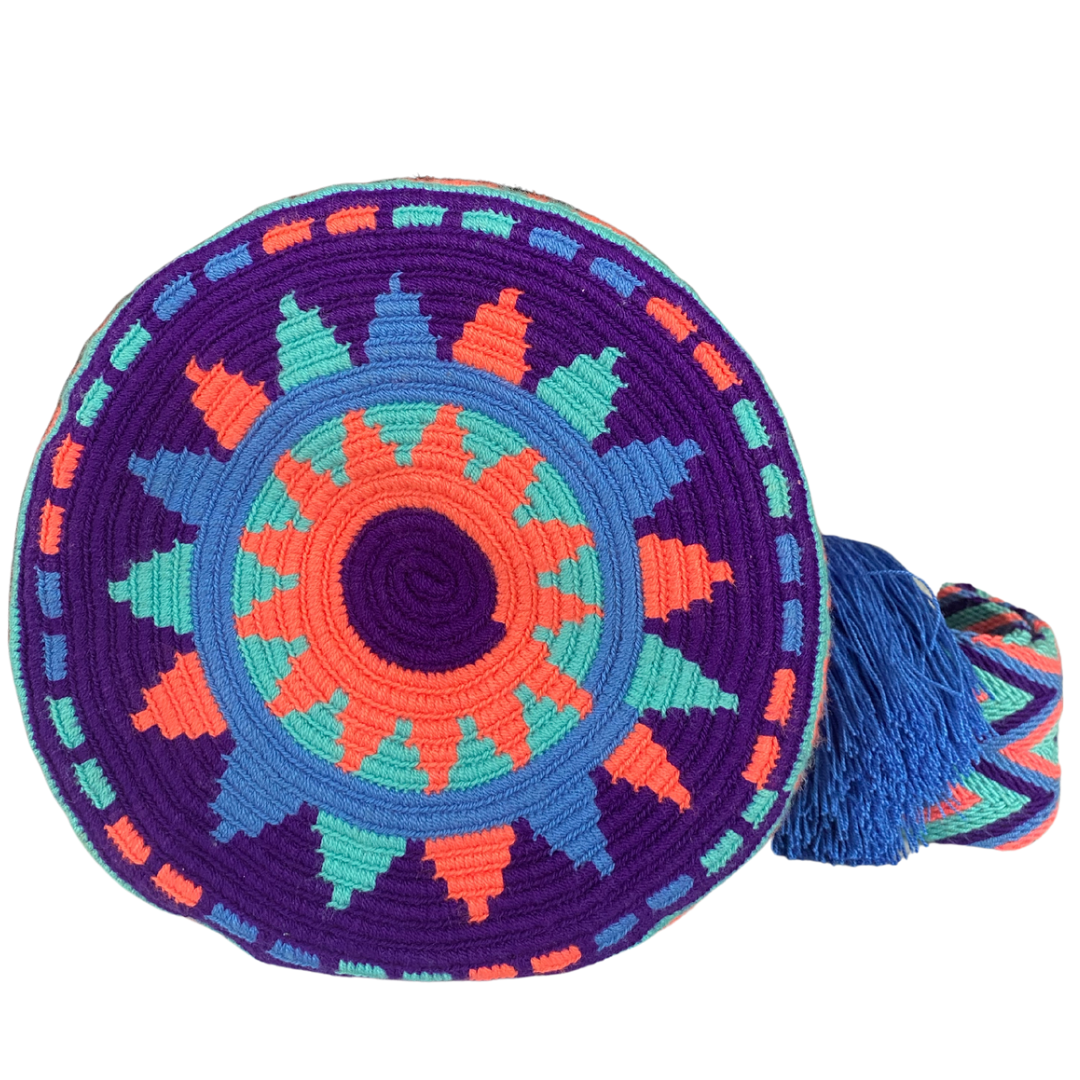Peacock ✻ Large Wayuu Mochila