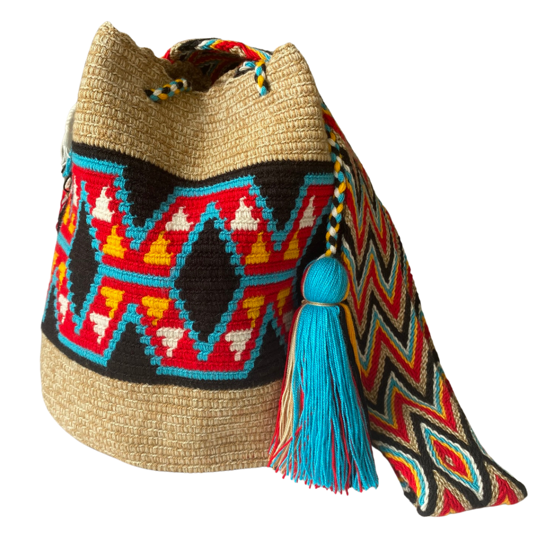 Kolora ✻ Large Wayuu Mochila