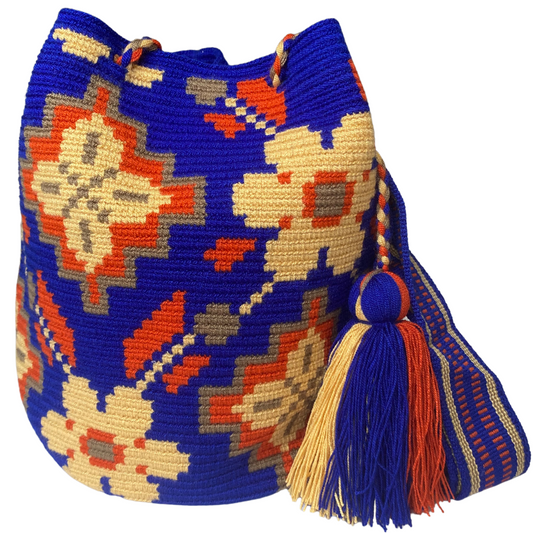 Peach Puff ✻ Large Wayuu Mochila