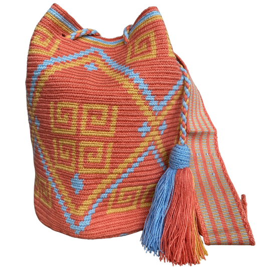 Sea Coral ✻ Large Wayuu Mochila