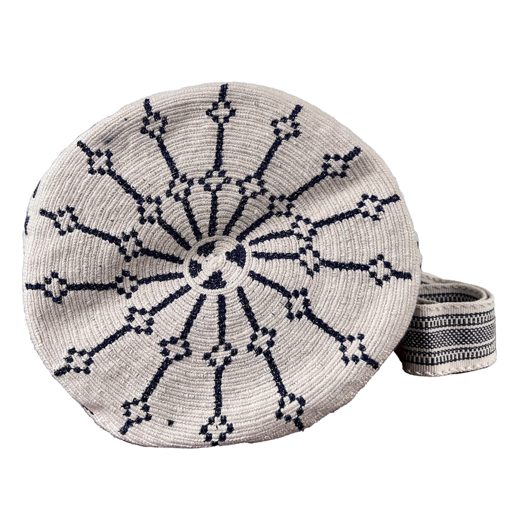 1 THREAD Pearly ✻  Large Wayuu Mochila