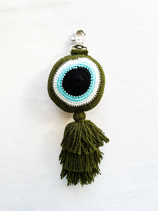 Ojos ✻ Wayuu Keychain