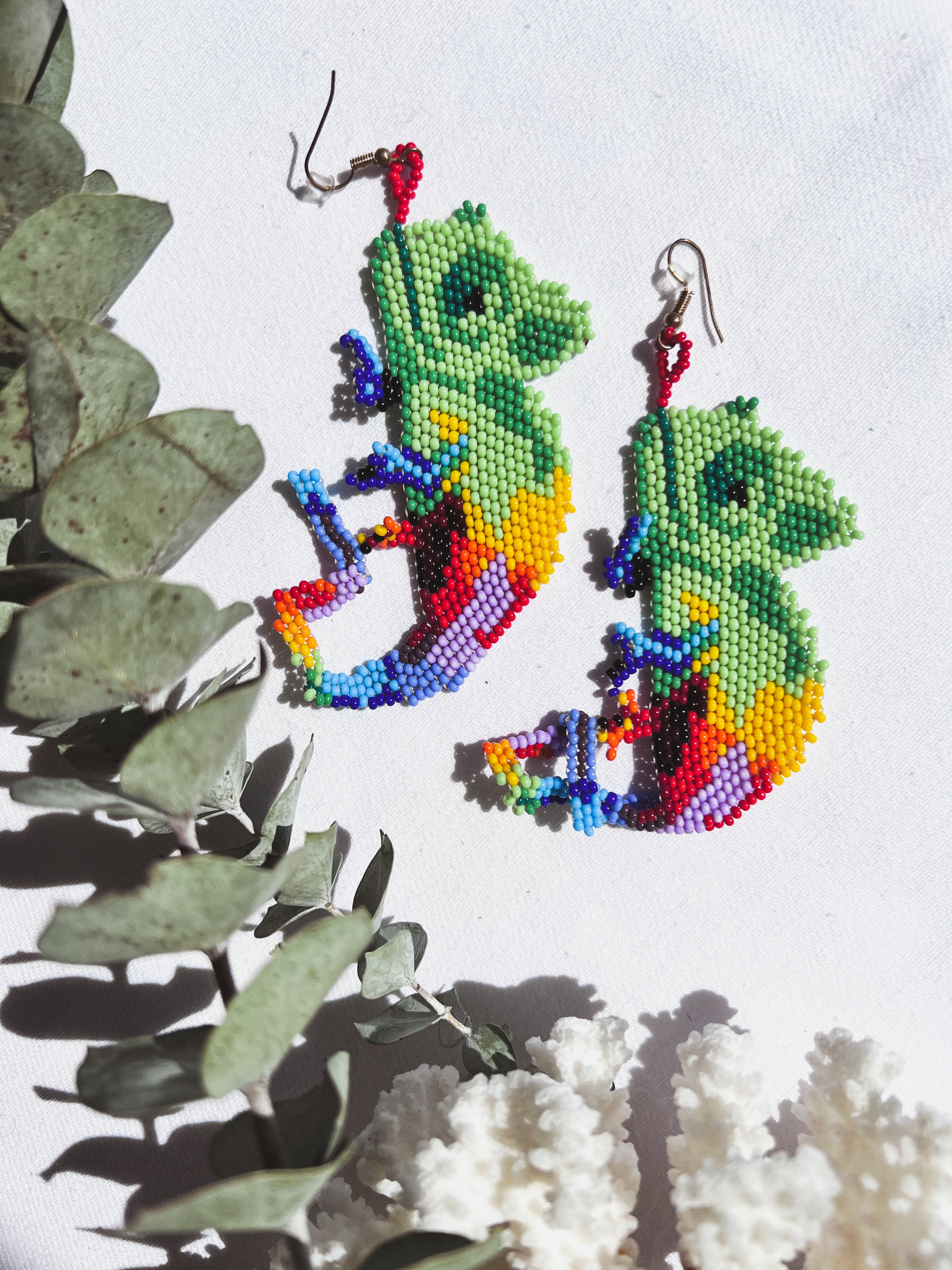 Cameo ✻ Embera Beaded Earrings