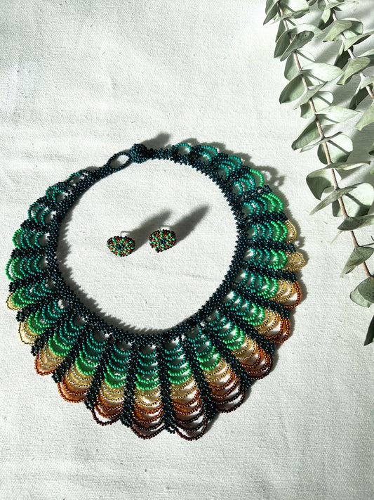Michi Set ✻ Inga Beaded Necklace