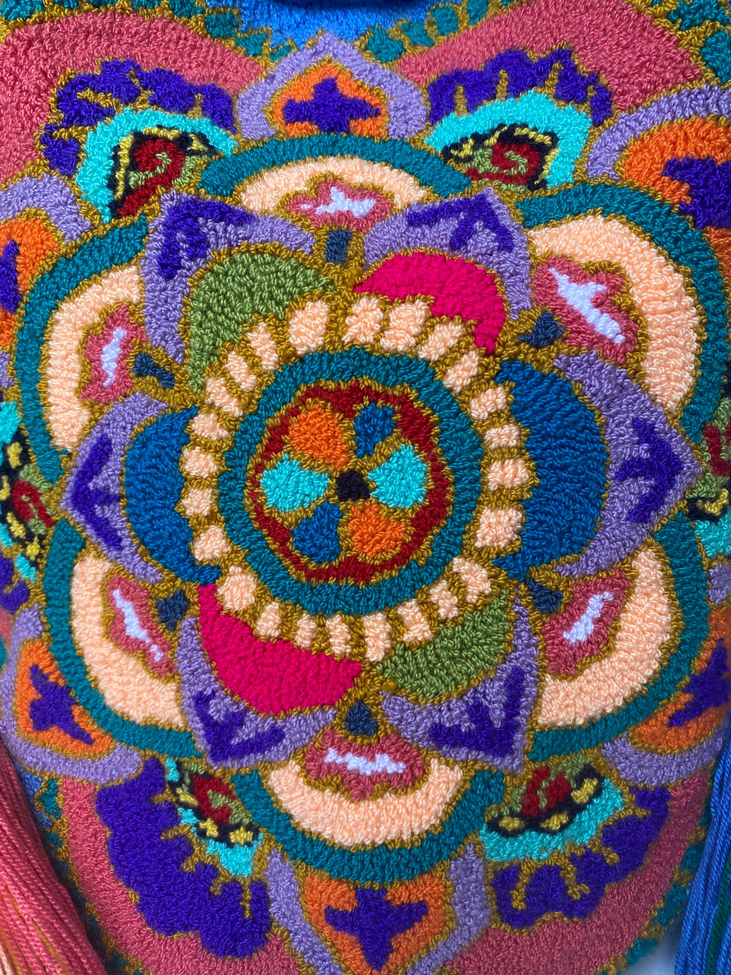 Tapizada Mandala  ✻ Large Wayuu Mochila
